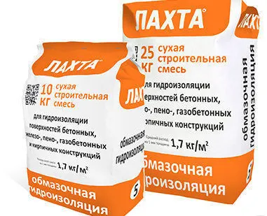 фото Гидроизоляция Лахта обмазочная мешок 25 кг