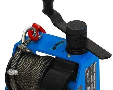 фото ЛЕБЕДКА МЕХАНИЧЕСКАЯ РУЧНАЯ БАРАБАННОГО ТИПА VS 250