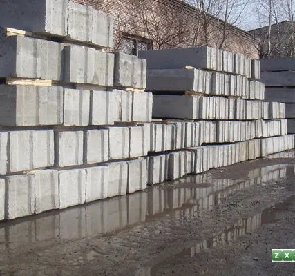 Фото №0 Блоки фундаментные ФБС