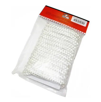 Фото №0 Шнур уплотнительный из керамического волокна, 10мм, L=3м, белый, FireWay