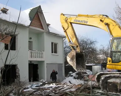 фото Демонтаж зданий