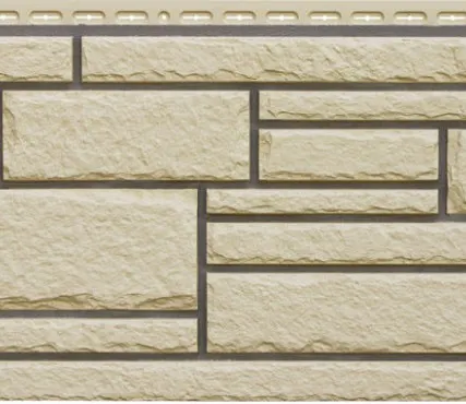 Фото №0 Фасадная панель Камелот премиум Шампань 392х992мм (0,39м2) Grand Line