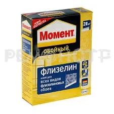 фото Клей обойный 0,25кг Флизелин (2206863) МОМЕНТ (24) ВС П