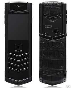 фото Vertu Signature S Design Ultimate Black Alligator телефон