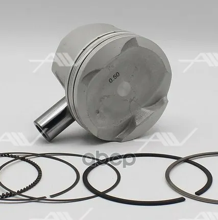 Фото №0 поршень с кольцами 0.50 TOYOTA 2NZ-FE Autowelt арт. PN34611