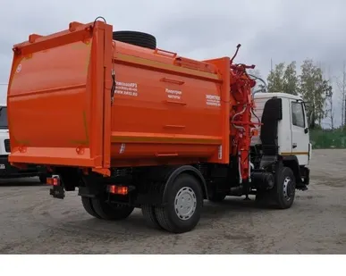 фото Мусоровоз
c боковой загрузкой МК-3454-13
на шасси МАЗ-5337Х2-441-000