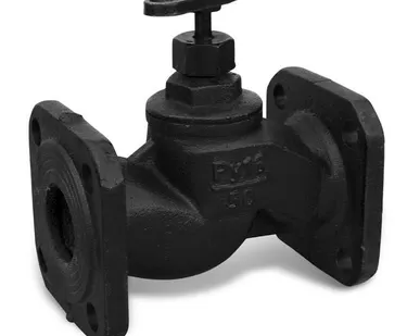 фото Вентиль чугунный фланцевый 15кч19п Ду40 Ру16