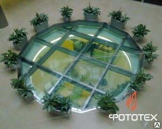 фото Противопожарный светопрозрачный пол-перекрытие REI 60