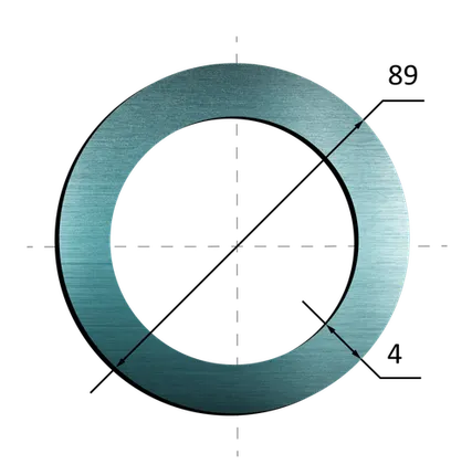 Фото №0 Труба нержавеющая 89х4