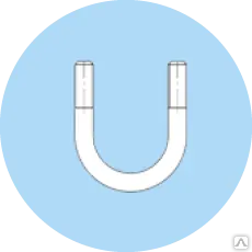 Фото №0 Хомут для опор ЛЭП Х