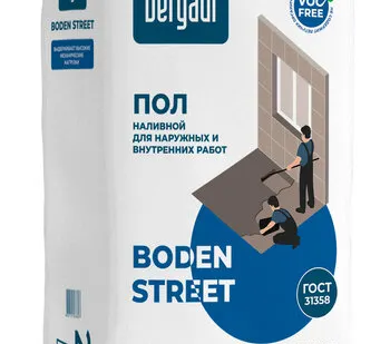 фото Пол Bergauf Boden Street 25кг для нар./внутр. работ (6-70 мм)