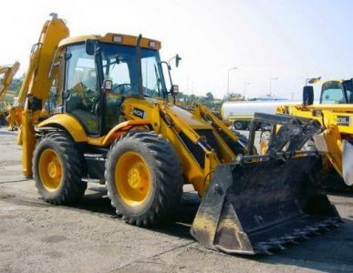 фото Экскаватор погрузчик с ямобуром JCB 208S