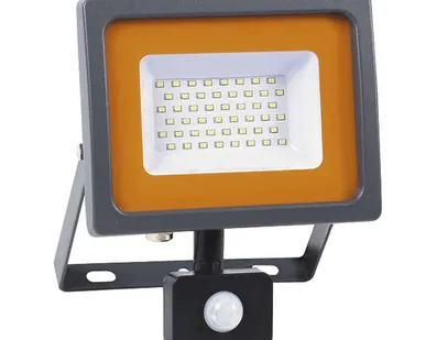 фото Прожектор светодиодный PFL-SC-SMD-30Вт sensor 30Вт IP54 6500К мат. стекло JazzWay 5001411