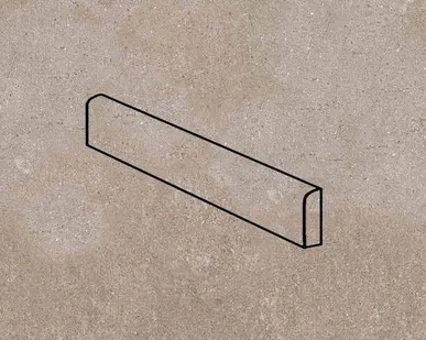 фото Клинкерный цоколь Stroeher Zoe 972 taupe 294х73х8 мм