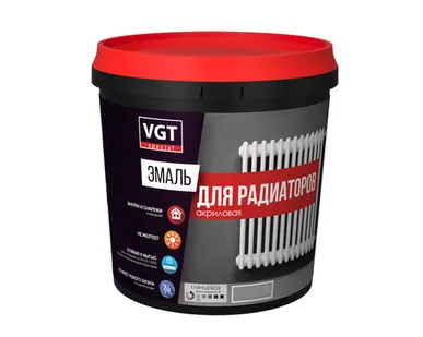 фото Эмаль для радиаторов "Профи" супербелая RETAIL, 0.5 кг