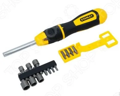 фото Отвертка с 20-ю вставками Stanley Multibit STHT0-62574