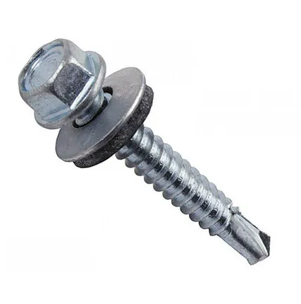 Фото №0 Саморез 4,8х50 HARDWEX оцинкованный под насадку для крепления кровельного листа к деревянным конструкциям 00000007121