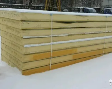 фото Сэндвич панели PIR 200 мм, 3,96 м