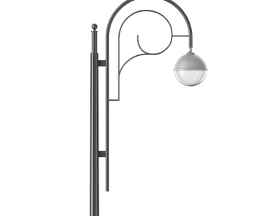 фото Композитные опоры освещения декоративные