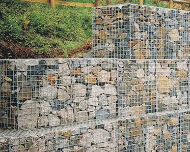 фото Габионные конструкции коробчатые 1х1х1, цинковое покрытие
в