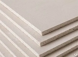 Фото №0 Гипсостружечная плита  ГСП 1250х3000 х 12 мм (обычная с прямой кромкой)