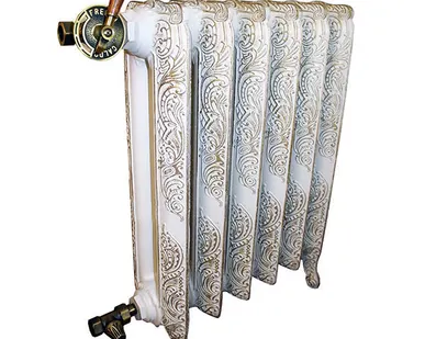 фото Радиатор чугунный RETRO style Windsor 500/180 8 секций (2 ножки)