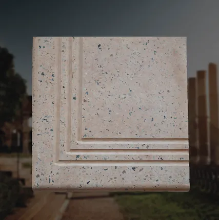 Фото №3 Ступени из художественного бетона под мрамор и гранит