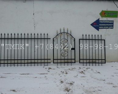фото Забор сварной