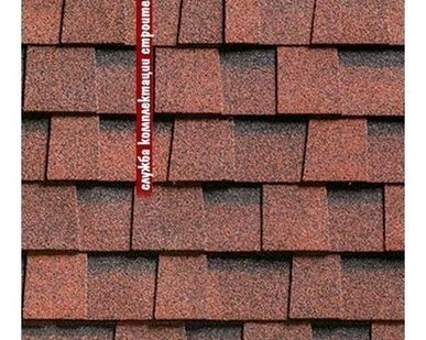 фото Гибкая черепица Shinglas Ранчо Красный