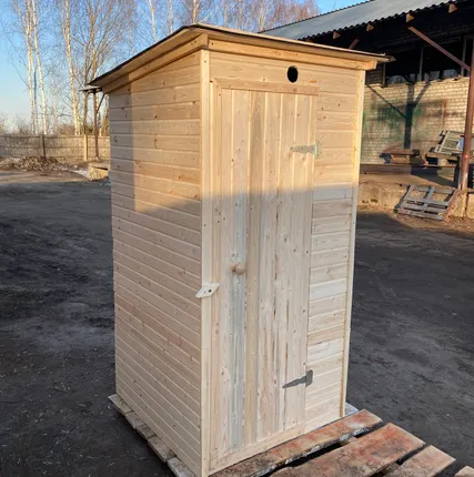 Фото №1 Туалет деревянный для дачи