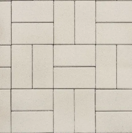 Фото №1 Тротуарная плитка Выбор Ла-Линия Стандарт 60 мм 100х200 Белая