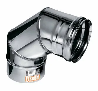 фото Колено угол 90 (430 0,8 мм) Ф150 Ferrum
