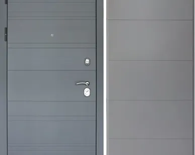 фото Входная дверь Лира Софт графит-50 Тривиа грей софт