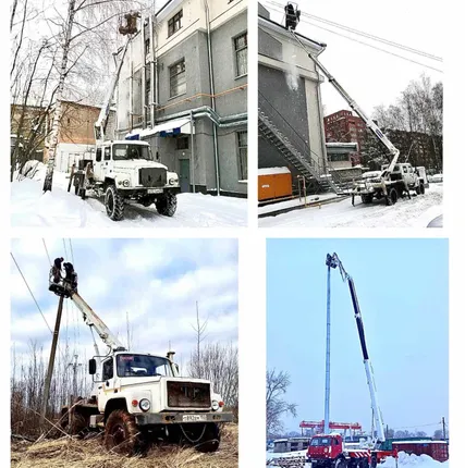 Фото №3 Аренда Услуги Автовышки 18-45 метров