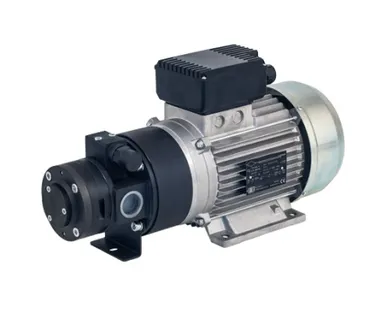 фото Электронасос 380В для перекачки масла при среднем давлении, 33л/мин