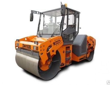 фото Вибрационный каток дорожный двухвальцовый DM-10-VD