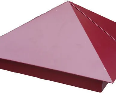 фото Колпаки,парапеты 3005 Вишня,темно-красный