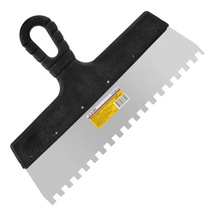 Фото №0 Шпатель фасадный Мастер зубчатый 250мм 10х10мм