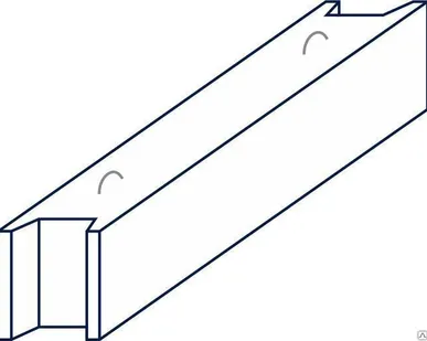 фото Блок бетонный ФБС М-100 ФБС 6.3.6Т 580х300х580 мм