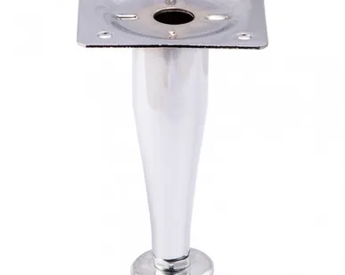 фото Опора меб. мет. D-03 h100 хром AKS