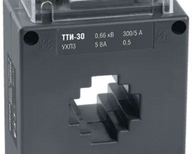 фото Трансформатор тока ТТИ-30 150/5А 5ВА класс 0,5S ITT20-3-05-0150 IEK (ИЭК)