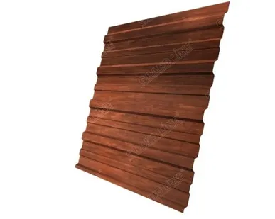 фото Профнастил С10A 0,45 Print Elite Cherry Wood