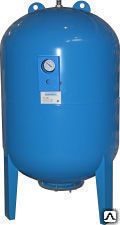 фото Гидроаккумулятор 300л.вертикальный с манометром Unipump