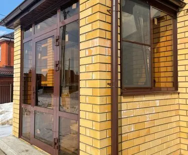 фото Входные группы из алюминия