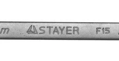 фото Ключ STAYER &quot;MASTER&quot; гаечный комбинированный, хромированный, 24мм 27085-24