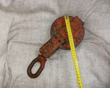 фото Блок подъемный бм 1.25 СССР . С крюком коушем