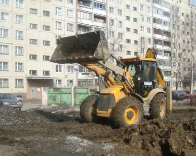 фото Уборка снега