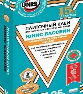 фото Клей для плиток ЮНИС-XXI