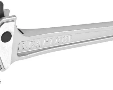 фото Ключ KRAFTOOL &quot;MASTERGRIP&quot; трубный быстрозажимной, кованые губки, 1/2&quot;-2&quot;
