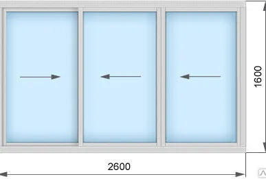 фото Остекление AL-конструкциями.